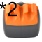 Naranja 2 Piezas