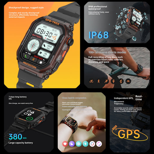 Reloj Inteligente FT61 con Bluetooth y Llamadas Deportivo - Image 8