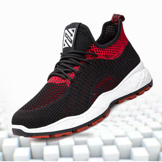 Zapatillas Deportivas Casual Coreanas Transpirables Tejido Volador - Image 2