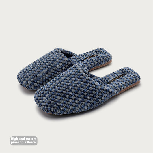 Pantuflas de Pareja en Ante Cálido - Comodidad de Algodón para Toda la Familia - Image 9