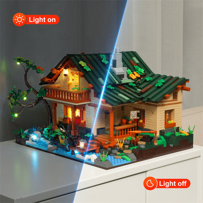 Casa Lakeside con Iluminación LED - Juego de Construcción Educativo - Image 16