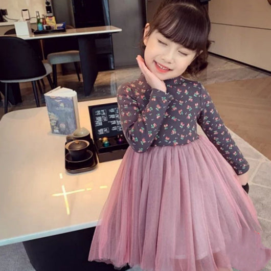 Vestido Princesa de Tul Coreano para Niñas - Image 5