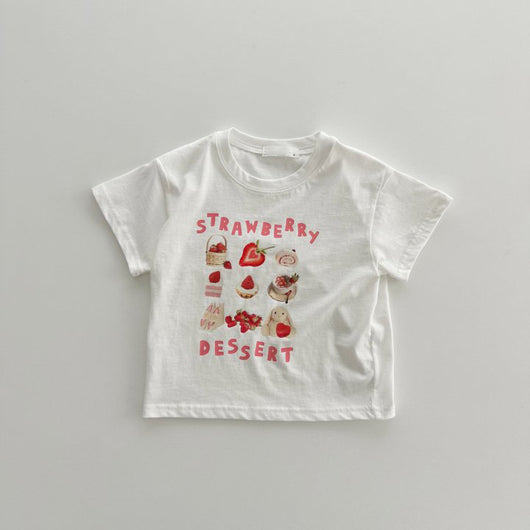 Playera Infantil de Algodón 100% con Estampado Personalizado de Fresas - Image 6