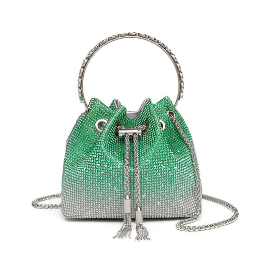 Bolso Bandolera de Diamantes Completos para Cena y Eventos - Image 9