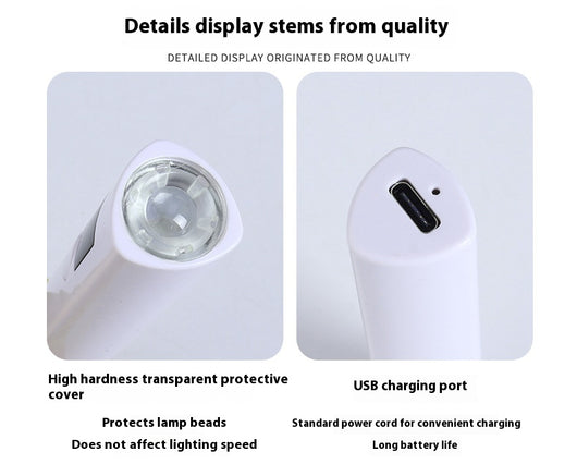 Lámpara LED Portátil con Pantalla Digital y Cable Integrado - Image 11
