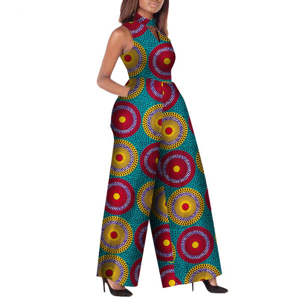 Mono sin Mangas Estilo Ankara para Mujer