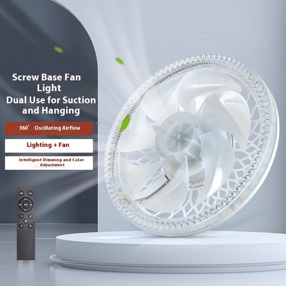 Lámpara Ventilador LED con Control Remoto Integrado