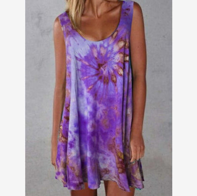 Falda Vestido Tie Dye para Mujer - Image 9