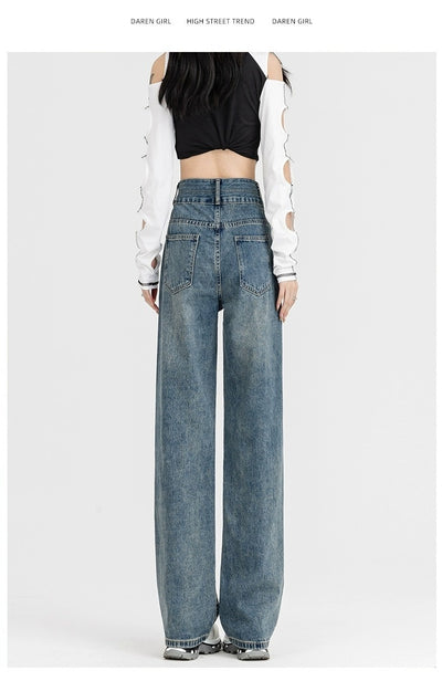Jeans Anchos Forro Polar Térmico Efecto Adelgazante para Mujer - Image 24