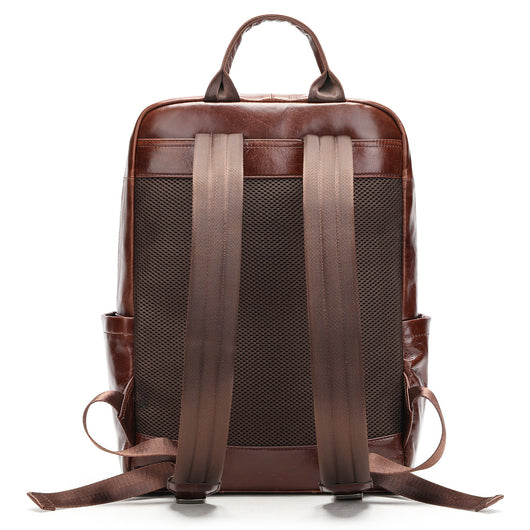 Mochila de Cuero Genuino para Hombre - Estilo Ejecutivo - Image 3