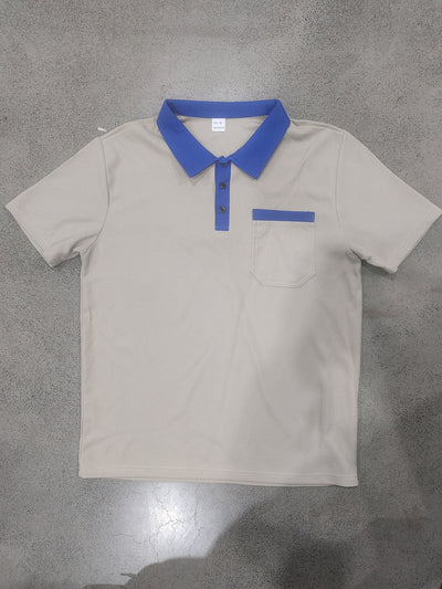 Polo Holgado de Punto Waffle para Hombre - Manga Corta - Image 13