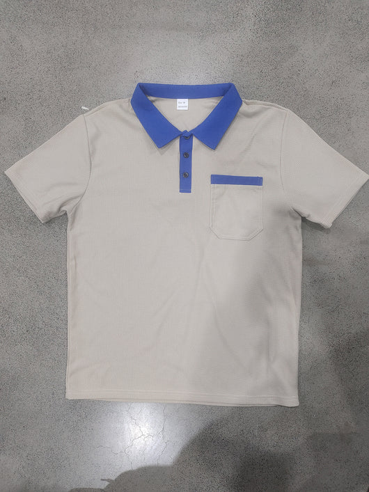 Polo Holgado de Punto Waffle para Hombre - Manga Corta - Image 13