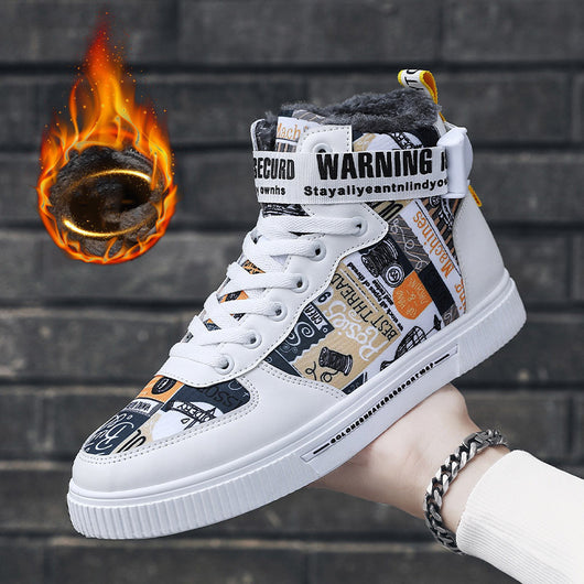 Zapatillas Altas para Niños con Mezcla de Cachemir y Algodón - Image 6