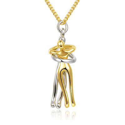 Collar Abrazo de Amor - Joyería Unisex para Parejas - Image 6