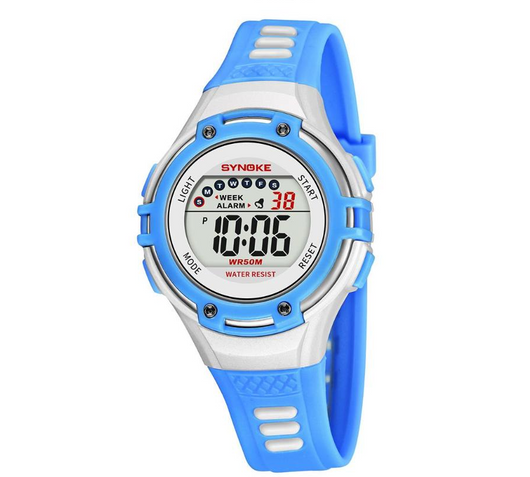 Reloj Deportivo Infantil SYNOKE Multifunción con Luz Nocturna y Alarma - Image 6
