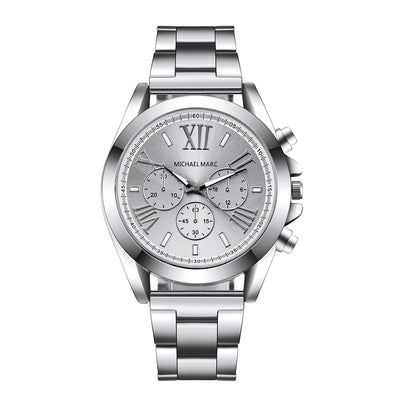 Reloj de Pulsera Hombre Acero Inoxidable Cuarzo Elegante - Image 9