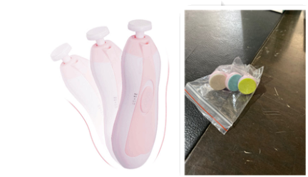 Limador de Uñas Eléctrico Multifuncional Anti-Arañazos para Bebés - Image 25