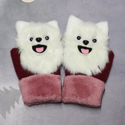 Guantes Térmicos Infantiles de Felpa con Diseños de Animales - Image 19
