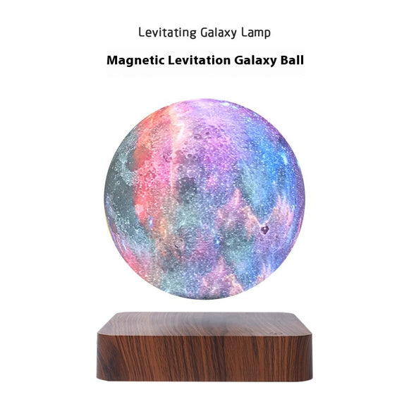 Lámpara Nocturna Galaxia con Levitación Magnética - Ambiente Romántico