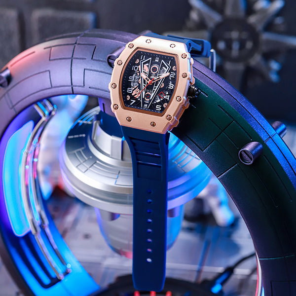 Correa de Silicona para Reloj - Banda de Repuesto Premium para Hombre