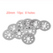 20 Mm 10 Piezas 8agujeros