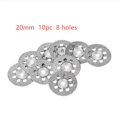 Set 10 Discos de Corte Diamantado 30mm para Herramientas Rotatorias Dremel - Image 7