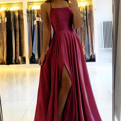 Vestido Elegante Estilo Europeo con Abertura Alta y Espalda Descubierta - Image 18