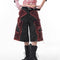 Pantalones Denim Cropped con Costuras Desgastadas