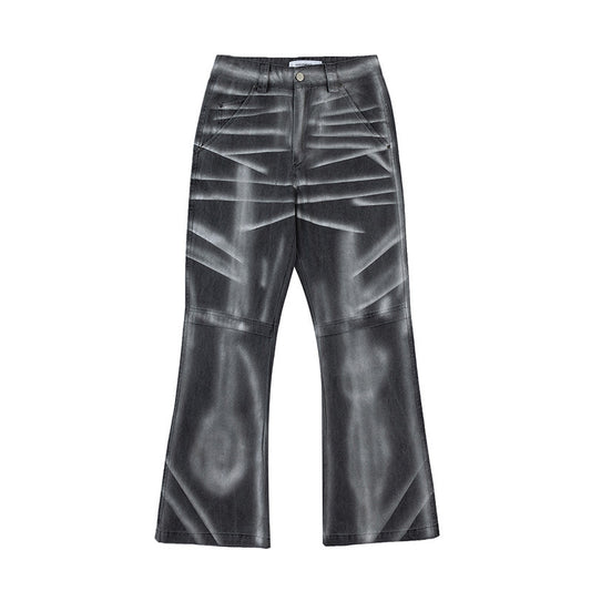 Pantalones Vaqueros Rectos Metal Spray High Street - Estilo Urbano