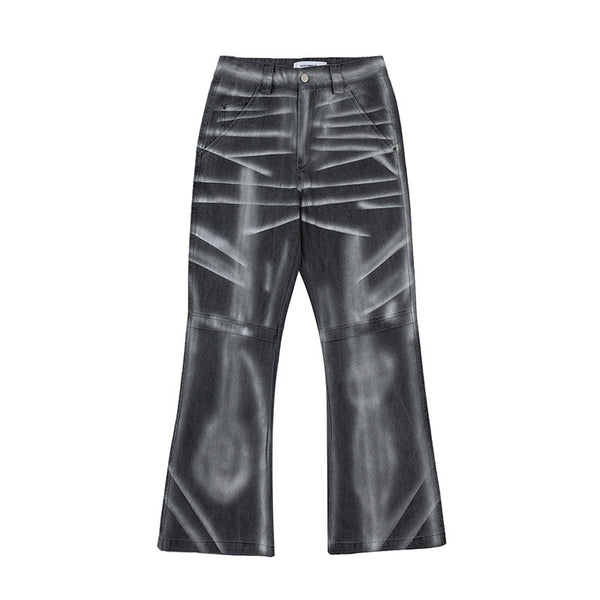 Pantalones Vaqueros Rectos Metal Spray High Street - Estilo Urbano