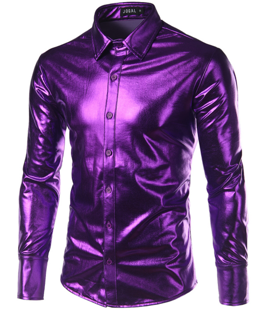 Camisa Negra Brillante - Image 9