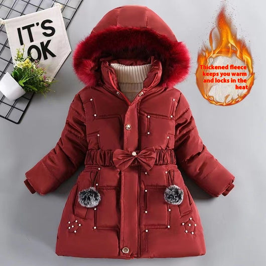 Chaqueta de Algodón Acolchada para Niñas - Abrigada y a la Moda - Image 7