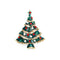 Christmas Tree Brooch Pin for Women Girls Jewelry A