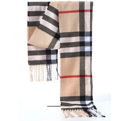 Pañoleta de Cachemira Escocesa para Mujer - Abrigo Elegante y Cálido - Image 12