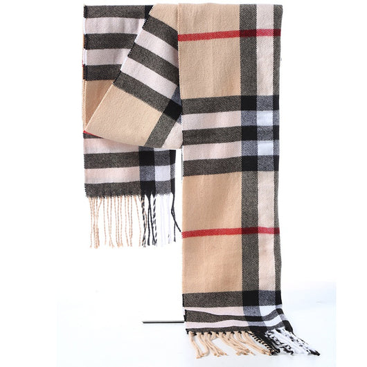 Pañoleta de Cachemira Escocesa para Mujer - Abrigo Elegante y Cálido - Image 12