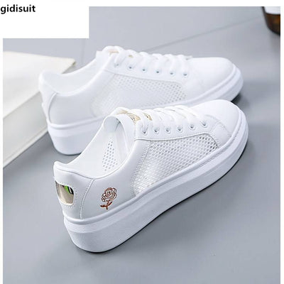 Zapatos Deportivos con Paneles de Malla para Mujer - Comodidad Verano - Image 3