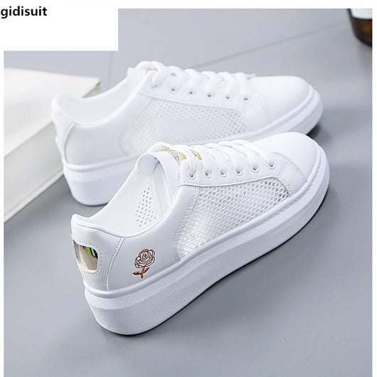 Zapatos Deportivos con Paneles de Malla para Mujer - Comodidad Verano - Image 3