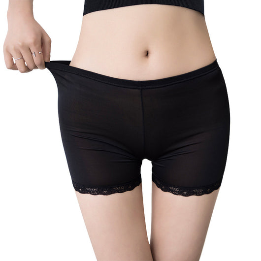 Shorts de Encaje Liso para Mujer - Image 8