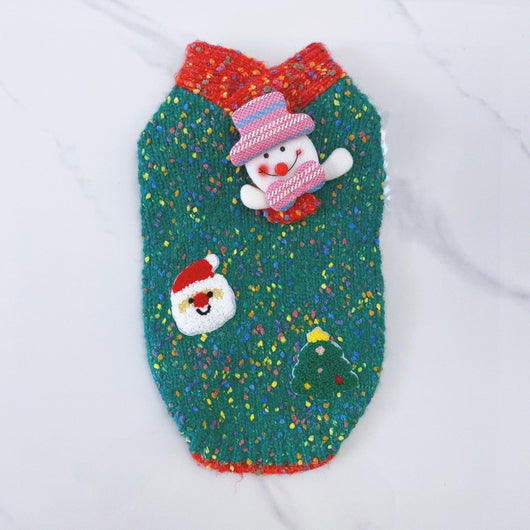Suéter Navideño para Mascotas - Abrigo Cálido Otoño Invierno - Image 7