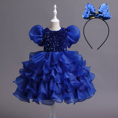Vestido Tutú Princesa para Fiesta de Cumpleaños Infantil - Image 3