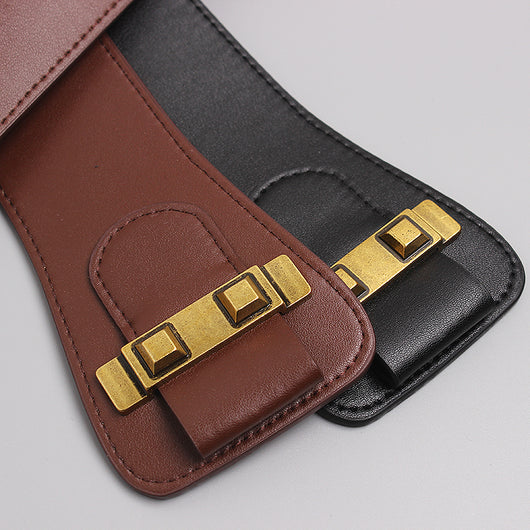 Cinturón Elástico Ancho para Mujer - Decorativo Versátil para Vestidos, Suéteres y Abrigos - Image 18