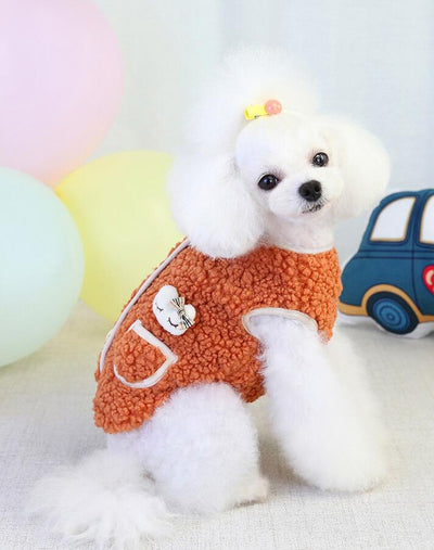 Chaleco de Terciopelo para Mascotas Otoño e Invierno - Diseño Adorable - Image 16
