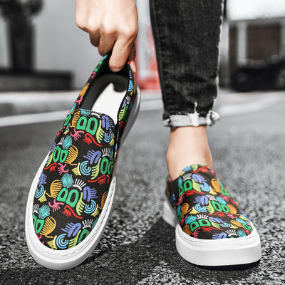 Zapatos Casuales de Lona con Cordones y Punta Redonda para Primavera y Otoño - Image 3