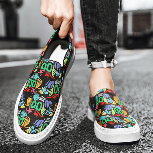 Zapatos Casuales de Lona con Cordones y Punta Redonda para Primavera y Otoño - Image 3