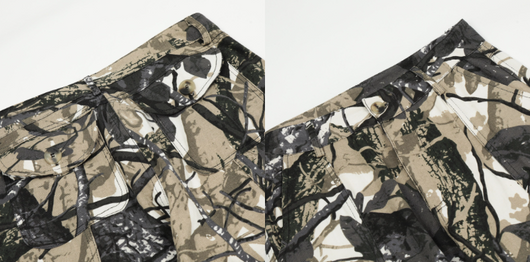 Pantalón Cargo Vintage Camo de Pierna Ancha con Bolsillos - Image 18