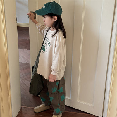 Pantalones Casuales de Algodón Lavado para Niños - Image 24