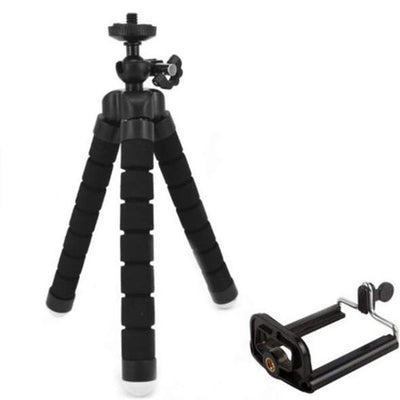 Trípode Flexible Pulpo para Smartphone - Soporte Estable con Pinza Universal Compatible con iPhone y Android - Image 11
