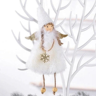 Ángeles Navideños de Peluche - Decoraciones Festivas - Image 14