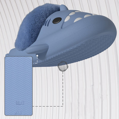 Pantuflas Tiburón Invierno Desmontables - Cálidas y Acogedoras para Casa - Image 23