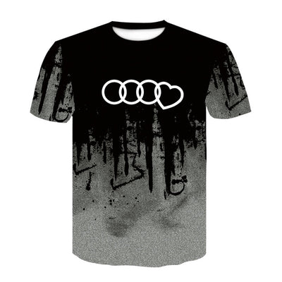 Playera Casual Harajuku Estampada Vintage para Hombre - Image 16